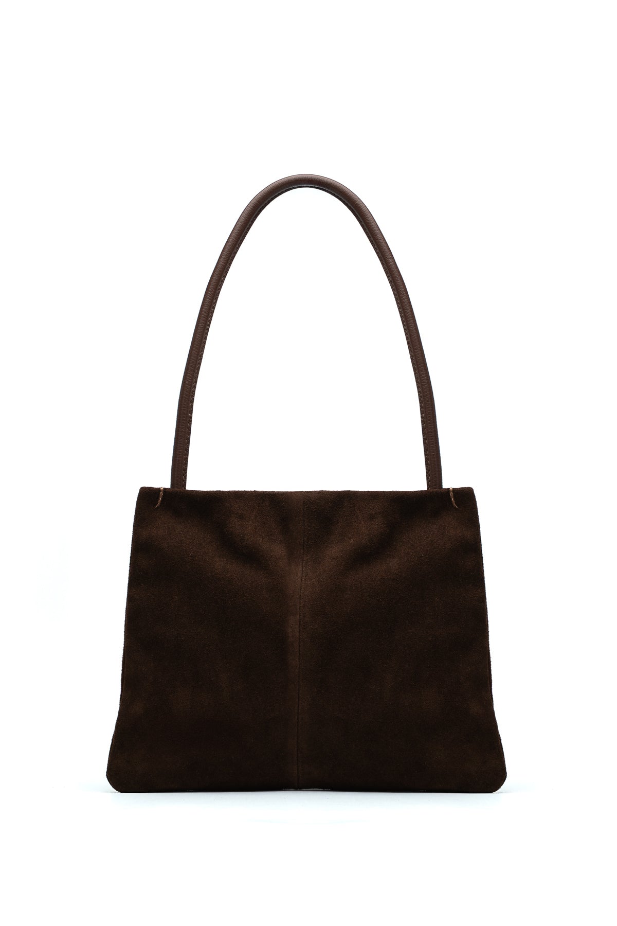 Sac Cabas Helva Suede - Marron