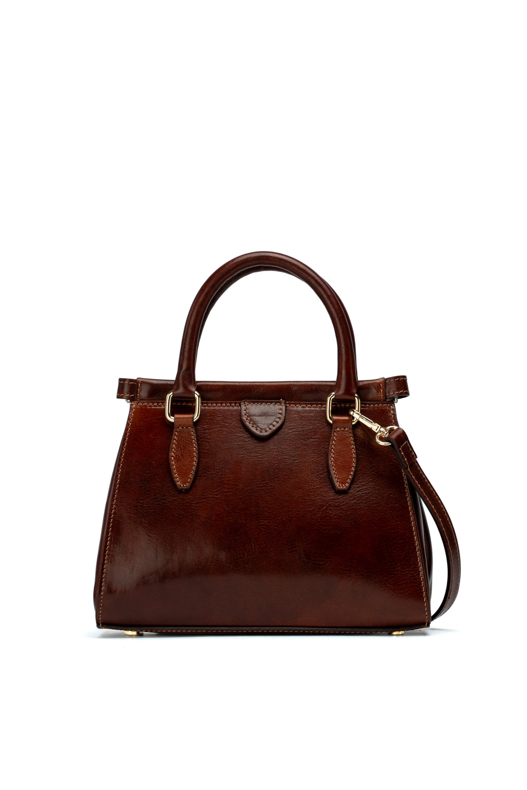 Mini Liana Vintage Handbag - Brown
