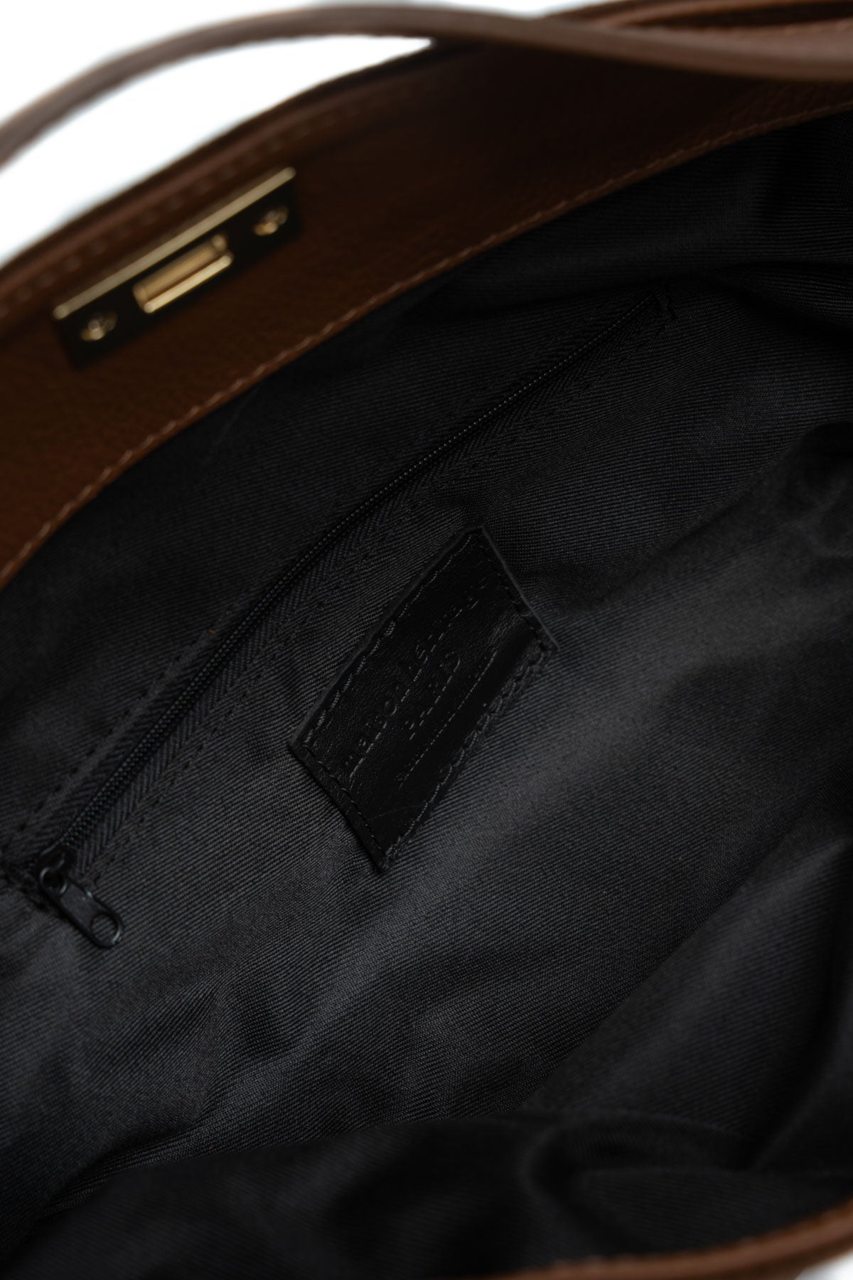 Mini Nej Suede Handbag - Camel