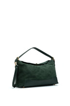 Sac À Main Mini Nej Suede - Vert Bouteille