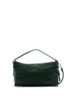 Sac À Main Mini Nej Suede - Vert Bouteille