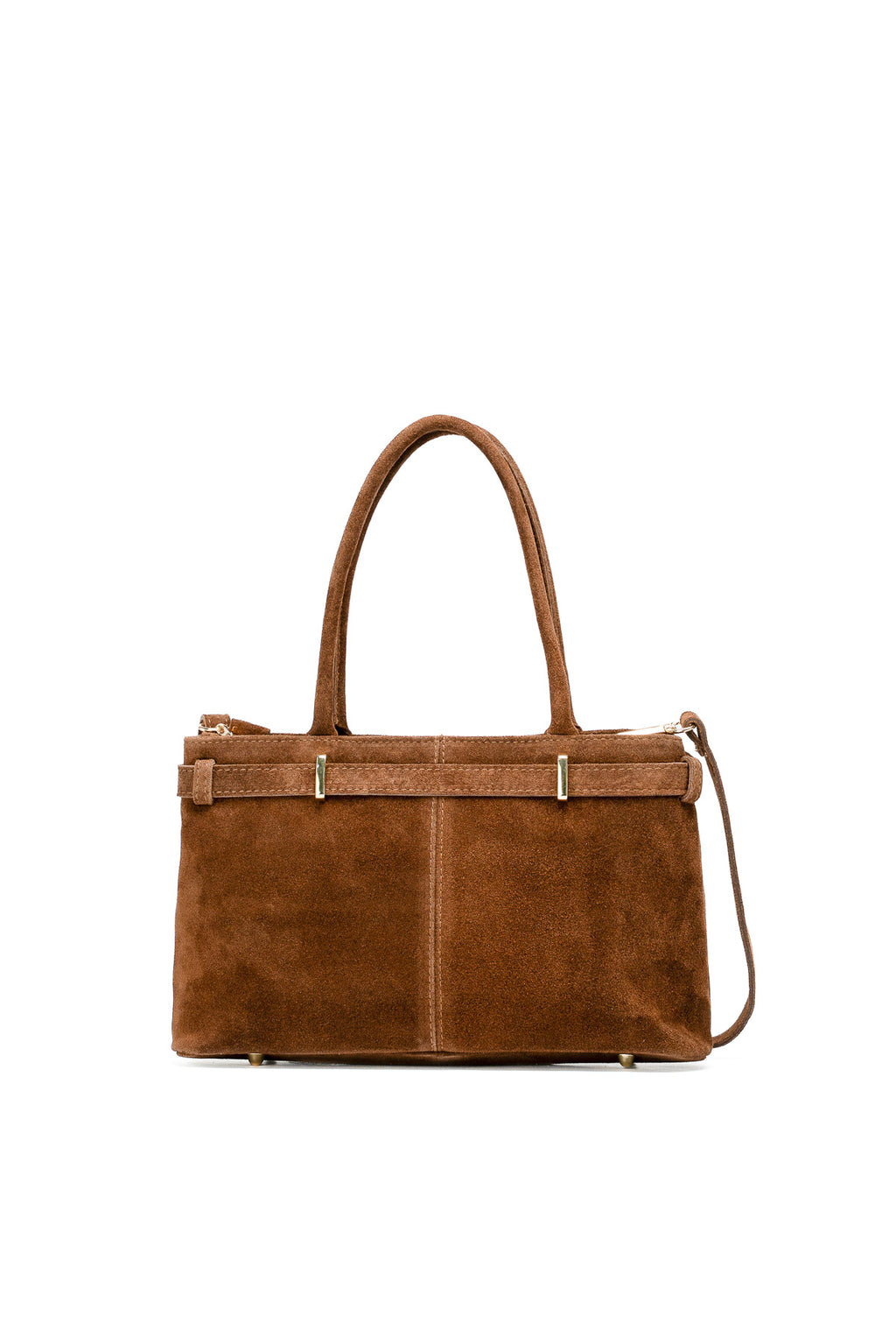 Bolso de mano Norea de ante - Camel