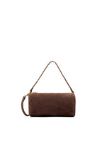 Bolso de mano Nuvola de ante - Marrón
