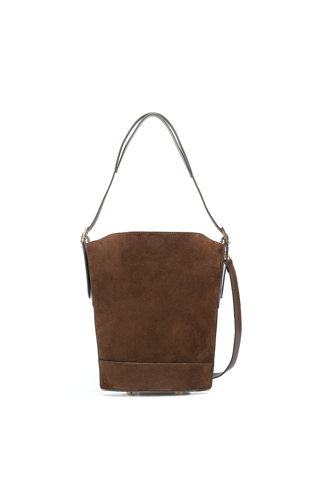 Sac Seau Sleet Suede - Marron