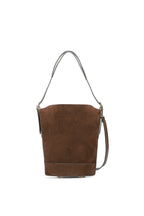Sac Seau Sleet Suede - Marron