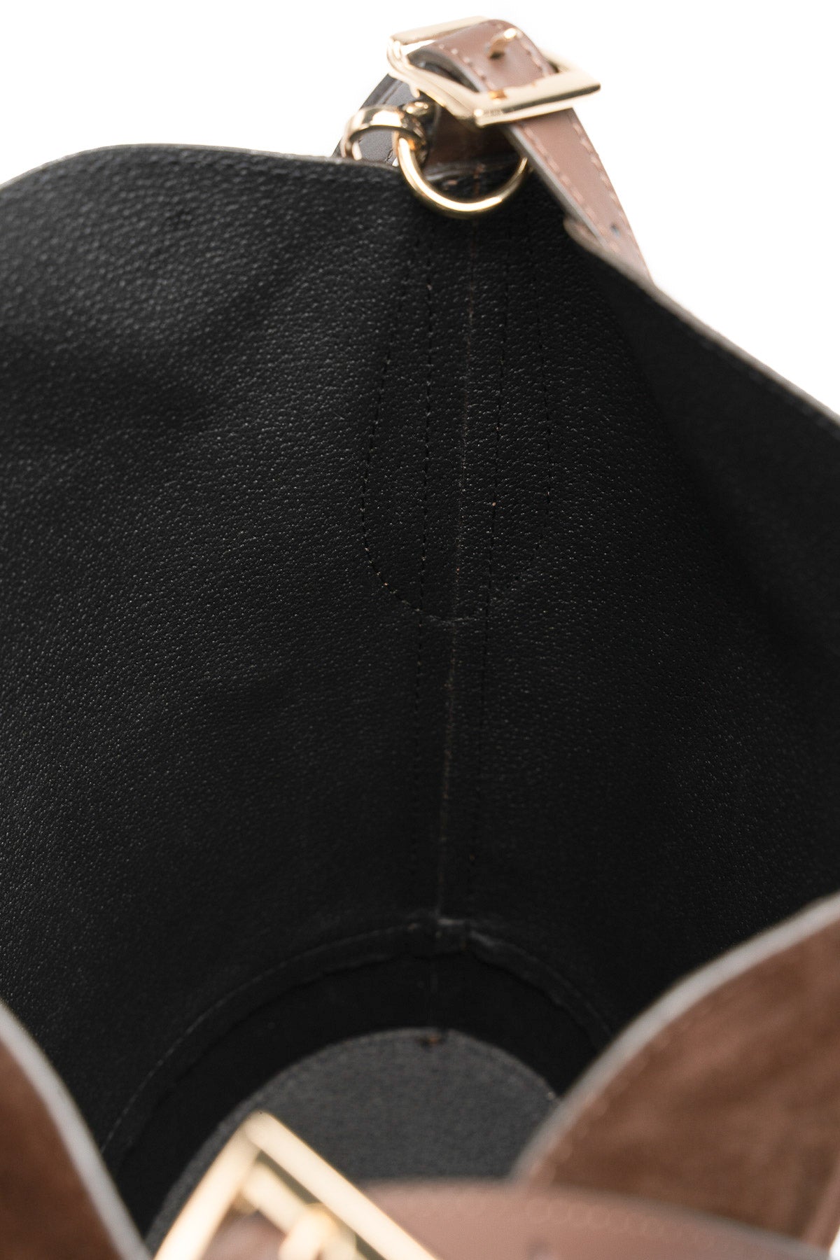 Sac Seau Sleet Suede - Marron
