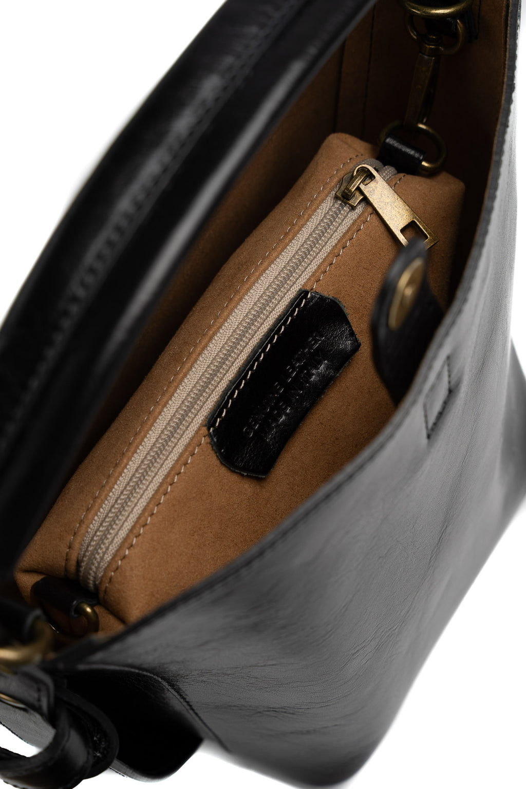 Sac À Bandoulière Solene Vintage - Noir