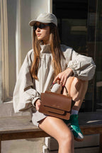 Solis Handbag - Brown
