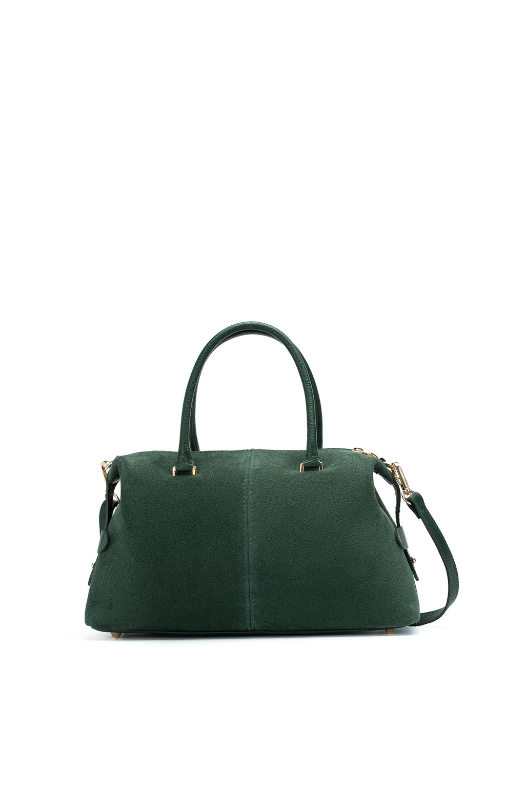 Bolso de mano Stilla de ante - Verde botella