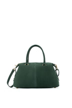 Bolso de mano Stilla de ante - Verde botella