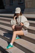Sac À Bandoulière Vielti Graine - Marron