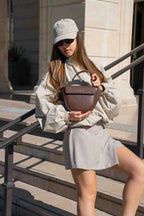 Sac À Bandoulière Vielti Graine - Marron