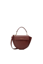 Borsa a tracolla Vielti martellata - Bordeaux