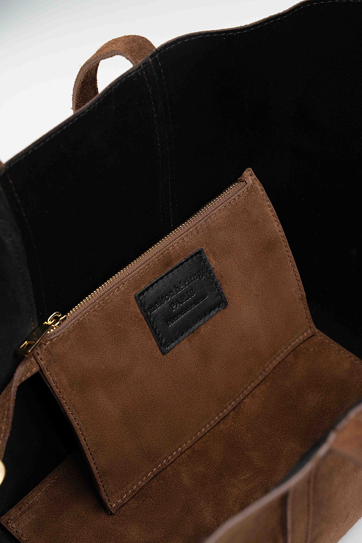Sac Cabas Yule Suede - Camel