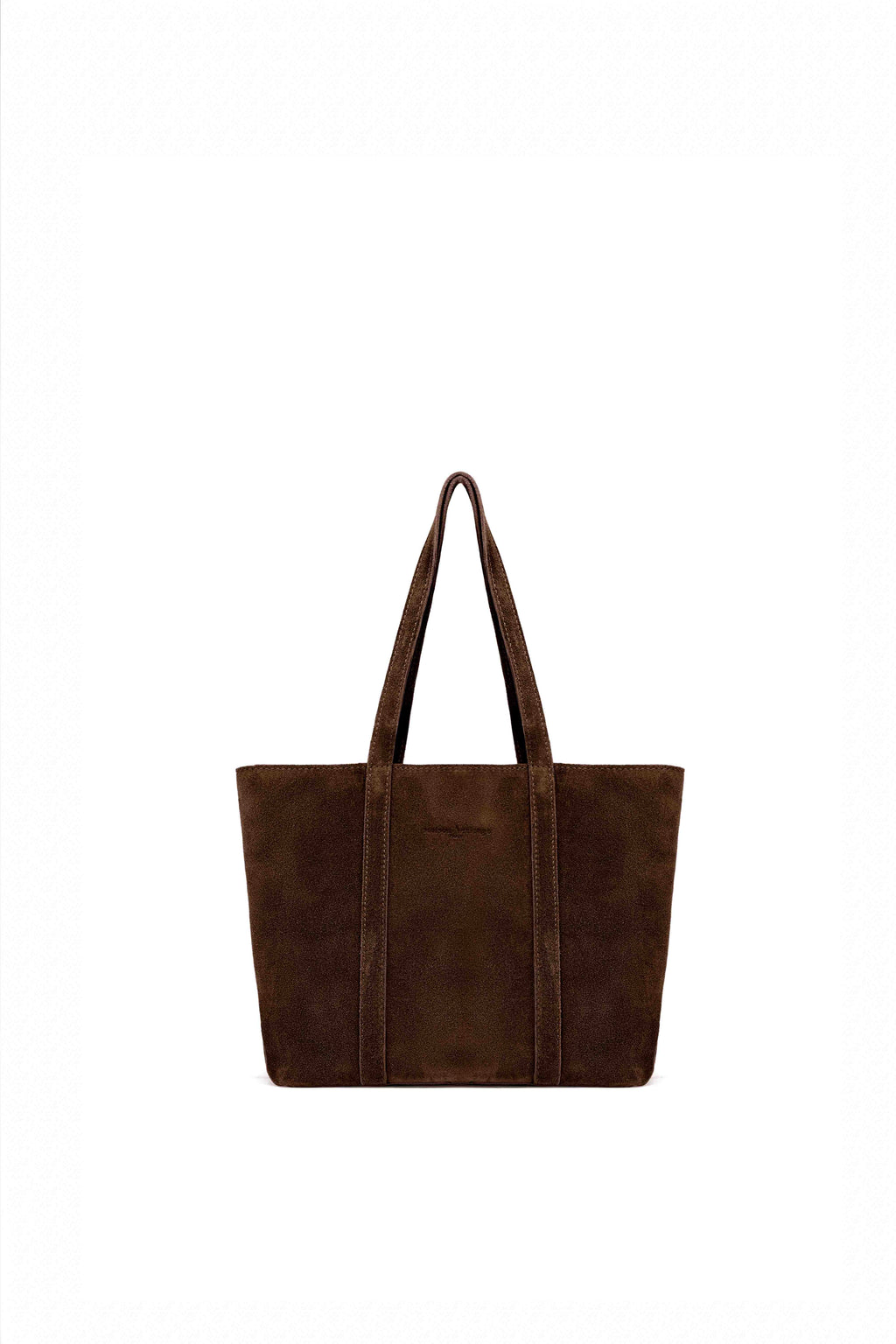 Sac Cabas Yule Suede - Marron
