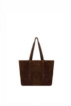 Sac Cabas Yule Suede - Marron