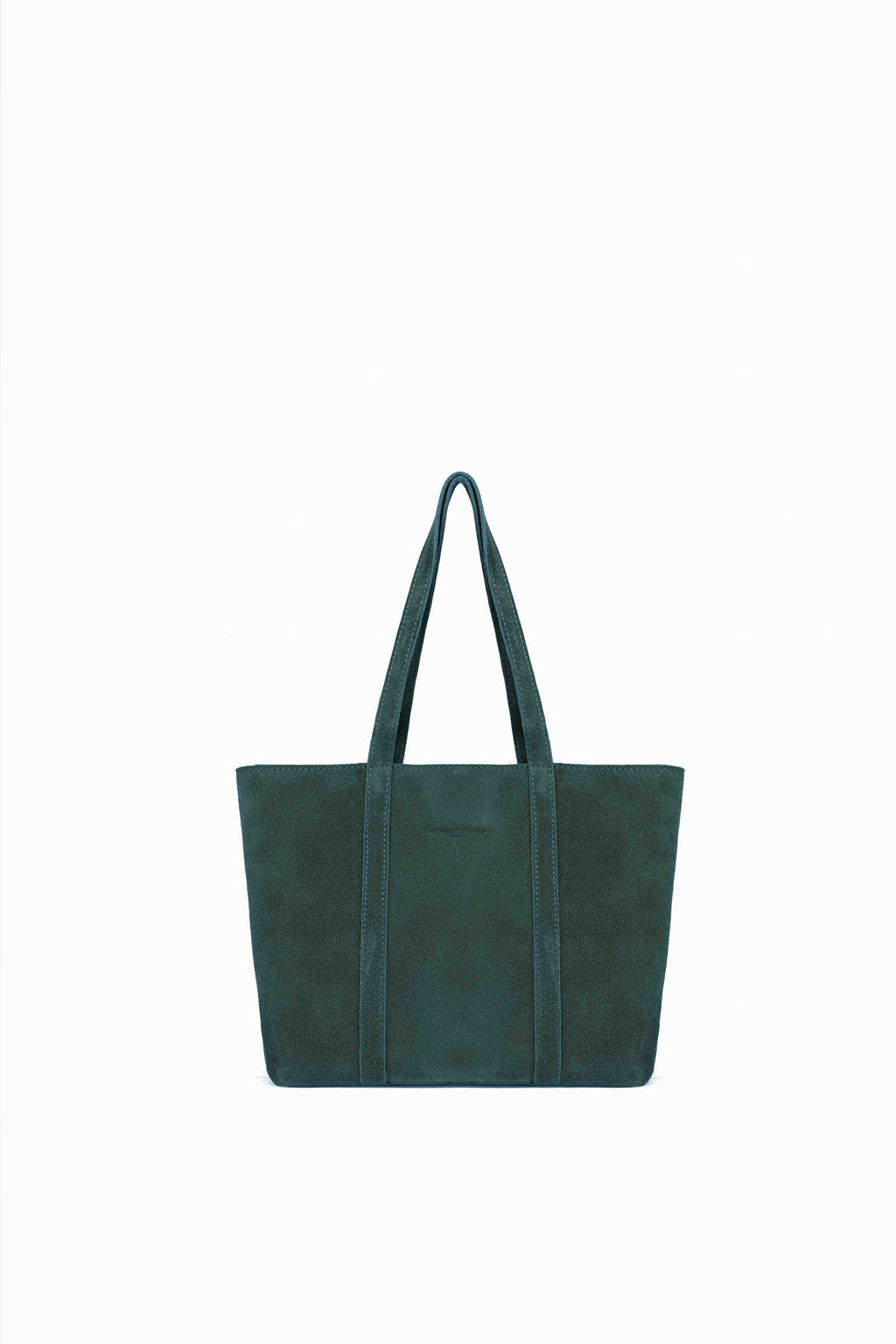 Sac Cabas Yule Suede - Vert Bouteille