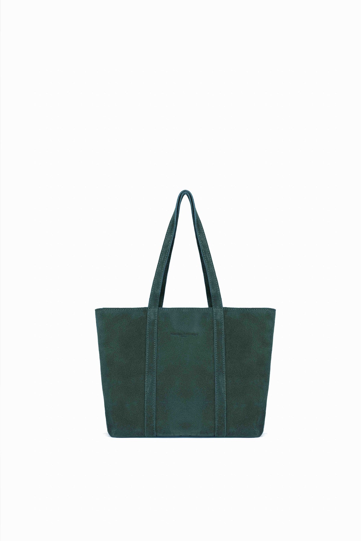 Sac Cabas Yule Suede - Vert Bouteille