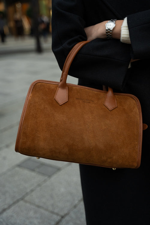 Sac A Main Chamb Suede - Camel