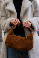 Sac À Main Gisor Suede - Camel