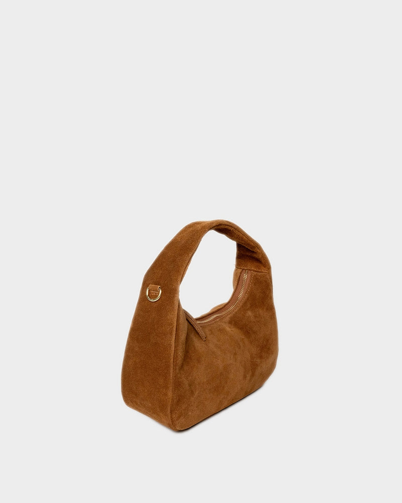 Sac À Main Gisor Suede - Camel