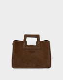 Sac À Main Jane Suede - Camel