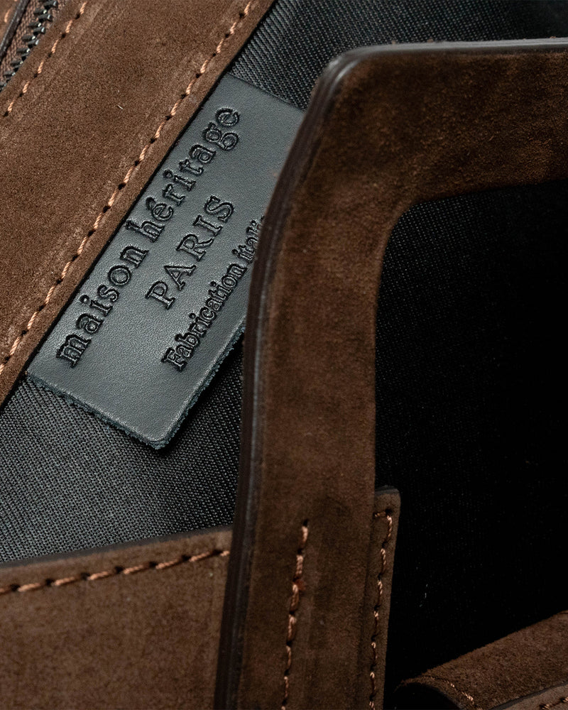 Sac À Main Jane Suede - Camel