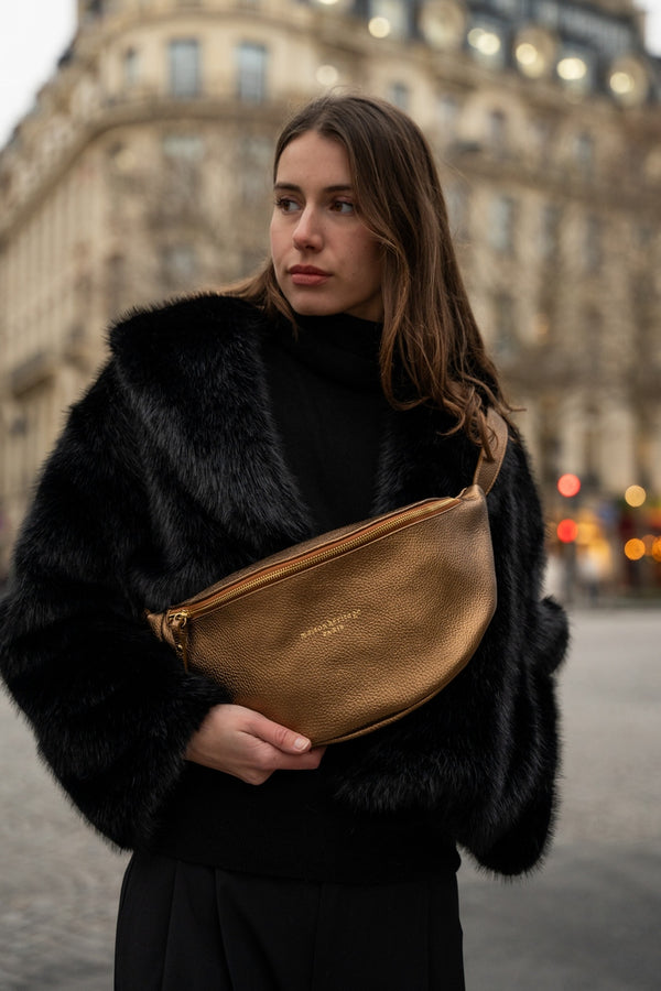 Sac Banane Rachel - Bronze