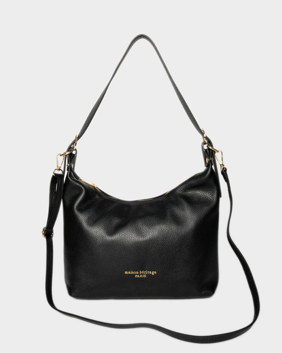 Sac Porté-Épaule Thoi - Noir