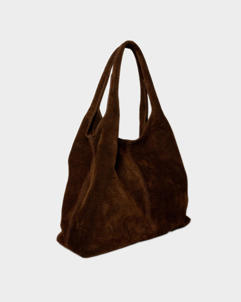 Sac Cabas Camel Tikki Suede