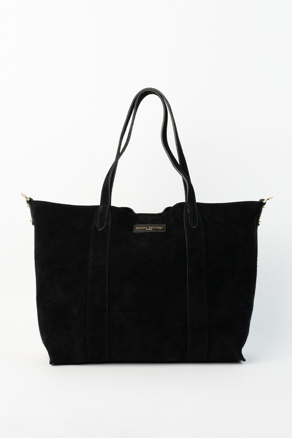 Sac Cabas Naya Suede - Noir