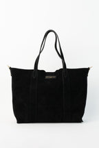 Sac Cabas Naya Suede - Noir