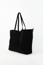 Sac Cabas Naya Suede - Noir