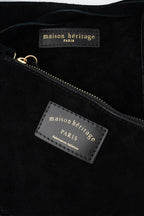 Sac Cabas Naya Suede - Noir