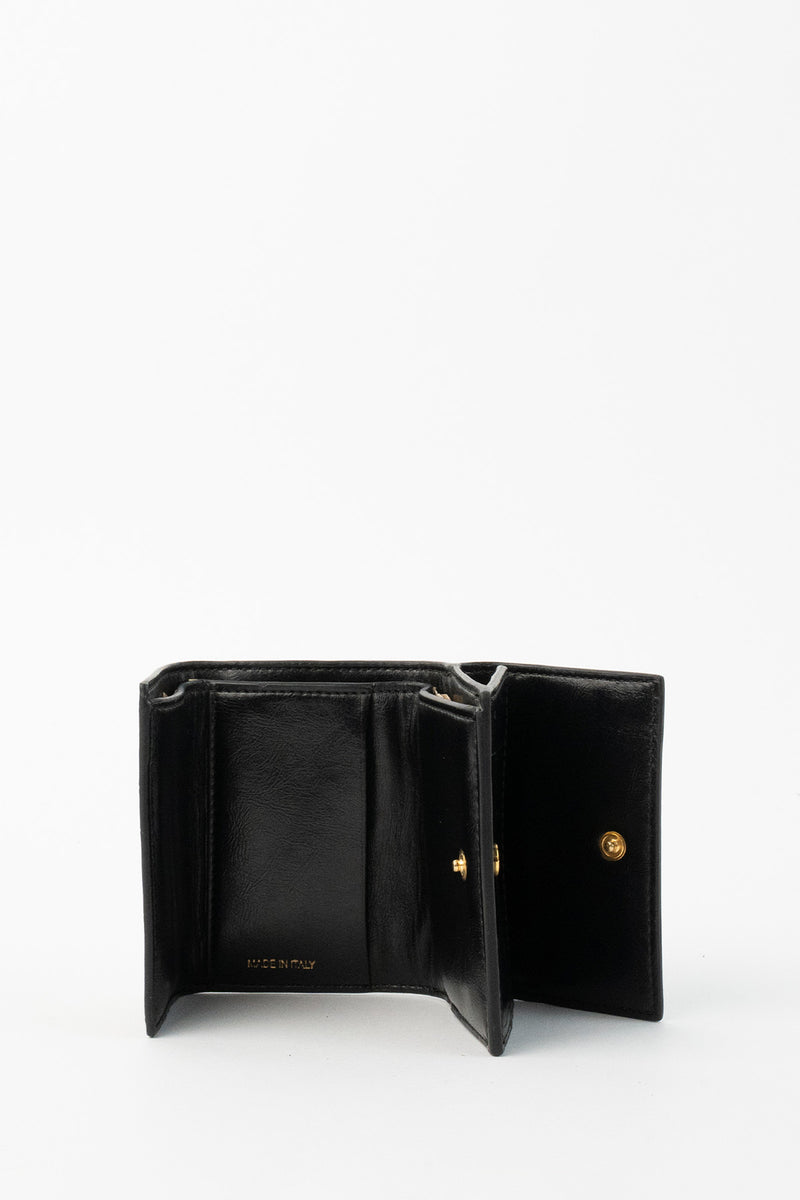 Cartera Noor Croco - Negro