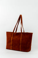 Sac Cabas Rise Suede - Cognac