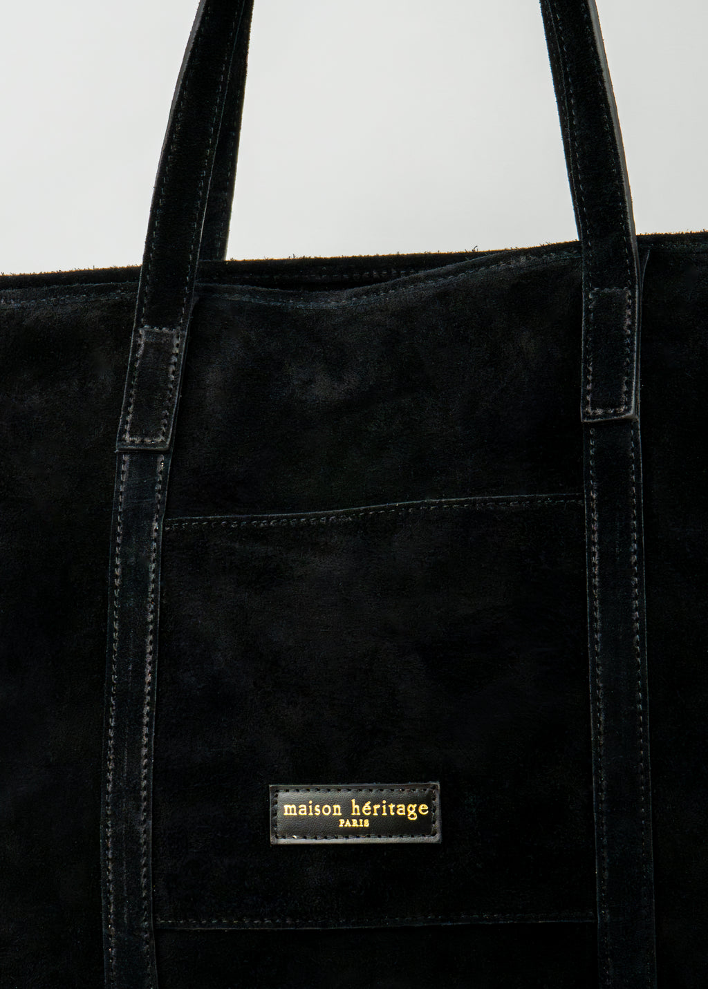 Sac Cabas Rise Suede - Noir