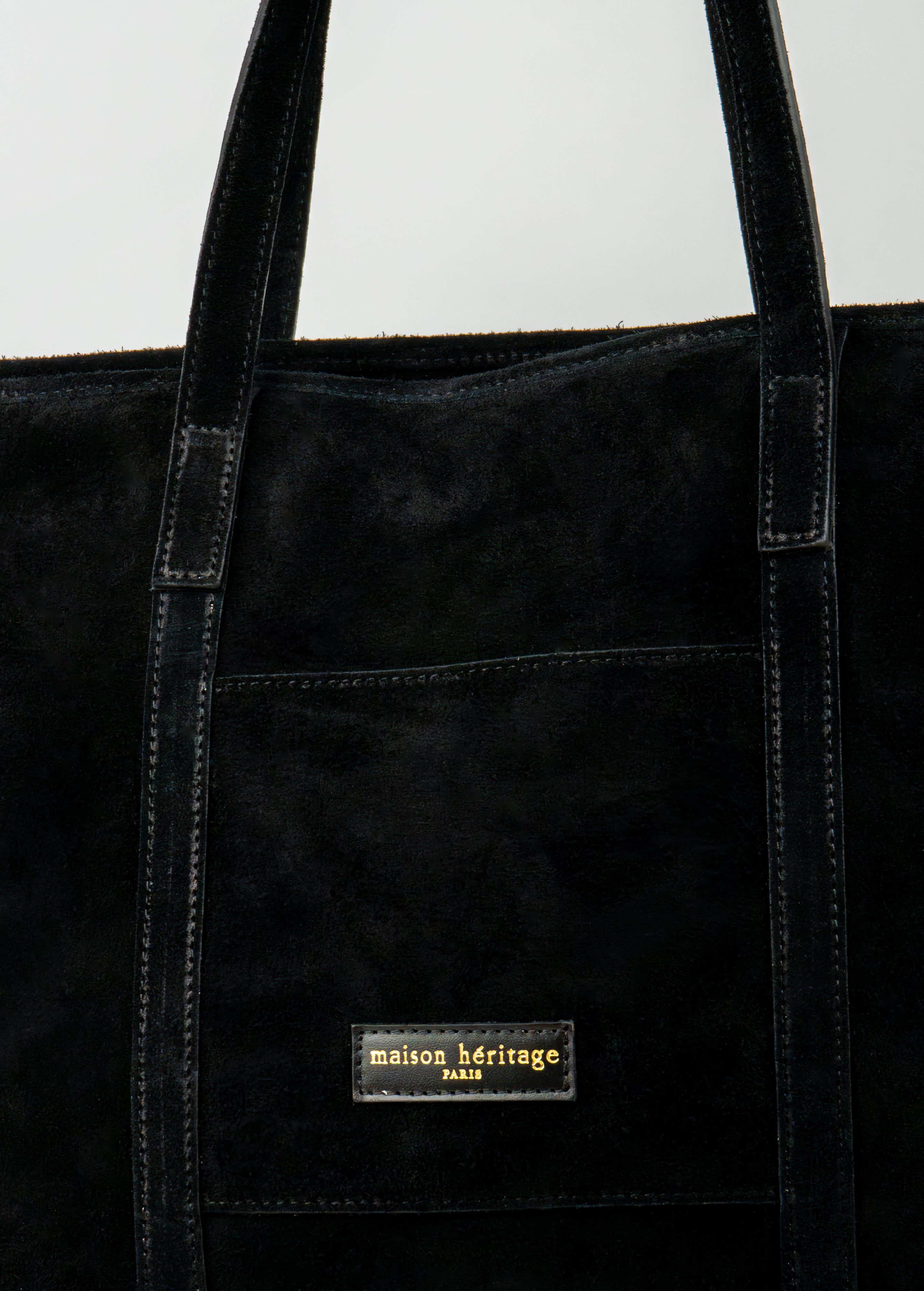 Sac Cabas Rise Suede - Noir