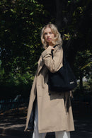 Sac Porté-Épaule Vif Suede - Noir
