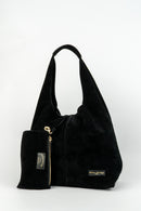 Sac Porté-Épaule Vif Suede - Noir