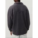Polo Collar Sweatshirt - Anthracite China - Men
