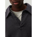 Polo Collar Sweatshirt - Anthracite China - Men