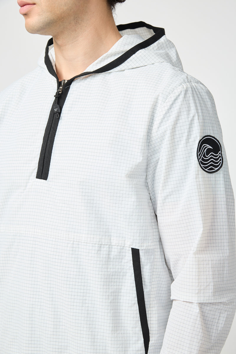 High Tech Stop Hoodie - White - Men