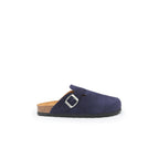 Noe Suede Navy Clogs - Men's