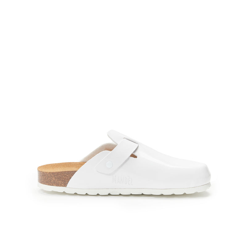 Sabots Noe Patent White - Femme