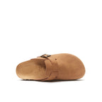 Noe Cognac Brown Clogs - Women