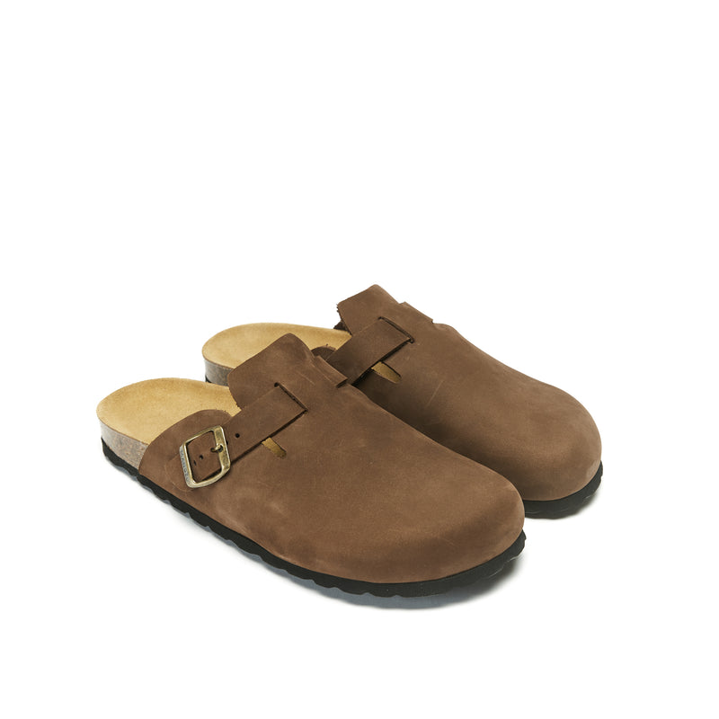 Sabots Noe Nubuck Brown - Femme