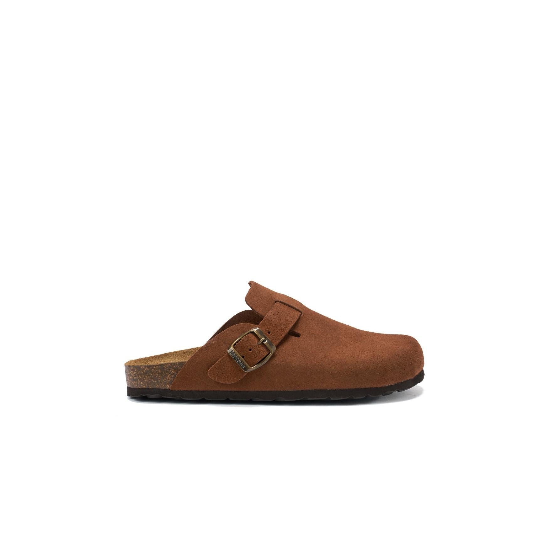 Noe Suede Chestnuts Clogs - Women