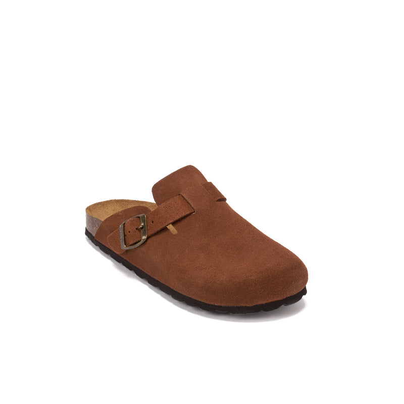 Sabots Noe Suede Chestnuts - Femme