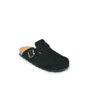 Noe Nubuck Black Clogs - Men